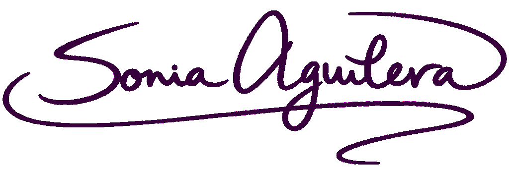 Firma de Sonia Aguilera